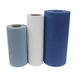 In Stock 100% PP Spunbond Non woven Fabric Raw Materials Used On Disposable Bed Sheet Cover