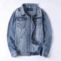 Fournisseurs chinois vestes en Jean délavées pour hommes, nouvelle collection