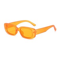 Lunettes de soleil pour femmes 2023 Lunettes de soleil avec logo carré Noir rose 90s Y2k Fabricant Lunettes de soleil tendance