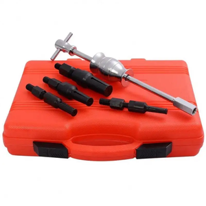 Extracteur de roulement à trou intérieur 5 pièces, extracteur de roulement à trou aveugle, extracteur d'engrenage, kit d'outils de réparation avec marteau à inertie - Product Image 6