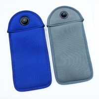 Employé d'usine RFID Blocker Verrouillable Smart Phone Pouch Neoprene Magnetic Lock Collection Sacs de sécurité Caractéristiques antivol