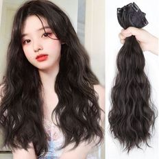 Perruque Pixie Cut Hair pour femmes de 45cm de long avec extensions de cheveux humains - Product Image 1