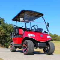 HDK EVOLUTION Véhicule utilitaire 4 places 2+2, voiturette de golf électrique 48V