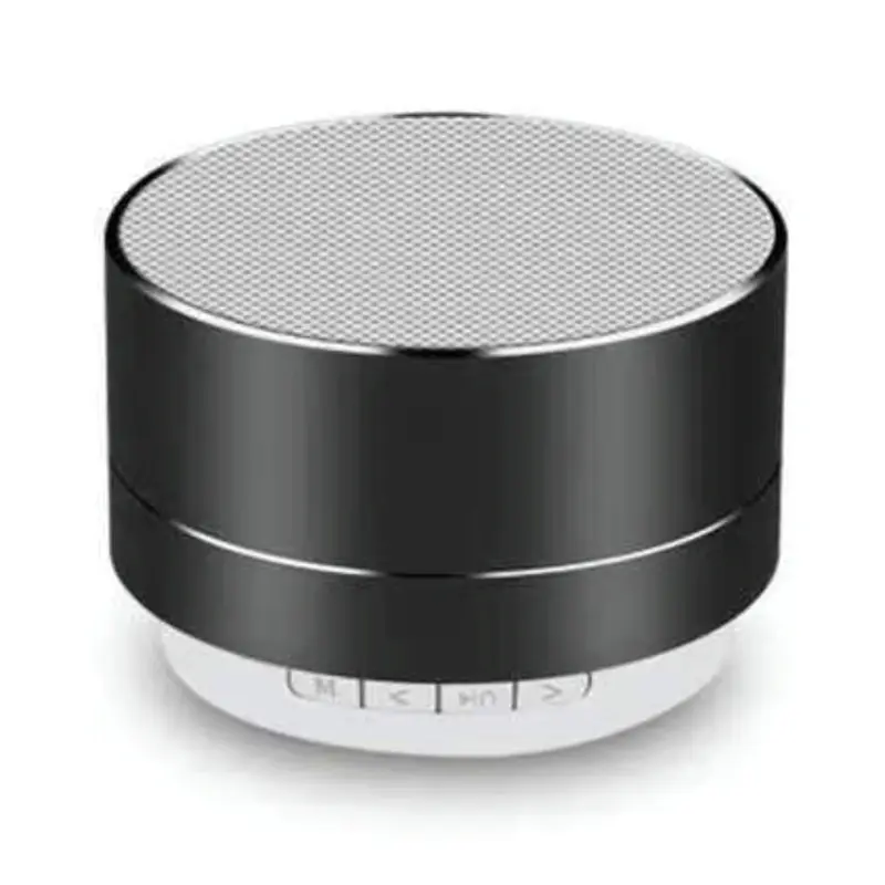 MINI altavoz portátil Subwoofer para exteriores, Radio Fm, caja de sonido de música, altavoz inalámbrico de aleación de aluminio