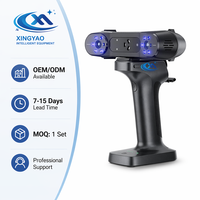 Kit XINGYAO RaptorX & Scan Bridge, scanner 3D industriel CMOS 0,02 mm, 60 FPS, sans fil, laser NIR, qualité métrologique