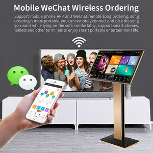 InAndOn 4K pantalla táctil V5 MAX 1T SISTEMA <span class=keywords><strong>DE</strong></span> Karaoke máquina cantar fiesta familiar KTV Videoke Karaoke máquina reproductor profesional - Product Image 3