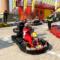 Kart électrique de course sur piste pour adultes, kart à quatre roues pour club, équipement de parc d'attractions, capacité de charge de 200 kg, 2000 W, 80 km/h