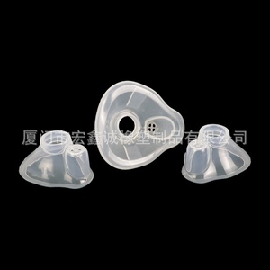 Mascarilla de Oxígeno Desechable de Silicona para Adultos y Niños, a Prueba de Polvo, Empaquetada Individualmente, con Tubo de Respiración - Product Image 2