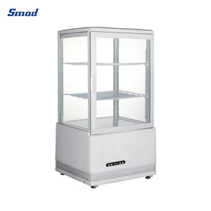 58l Countertop Displays Showcase Chiller Flat Glass Dss-58wr(3) Countertop Showcase - Product Image 2