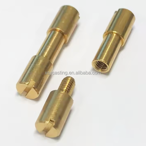 Kunden spezifische CNC-Bearbeitung Mechanischer Messing Bronze Kupfer Wellens topfen - Product Image 1