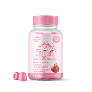 Gummies EAA sans sucre, best-seller OEM ODM, tous les 9 acides aminés essentiels - Musculation et récupération, complément alimentaire, végétalien - Product Image 1