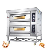 Jy thương mại chuyên nghiệp thiết bị nhà hàng nướng khoai tây lò điện nhà bếp Biscuit bánh gas boong bánh máy - Product Image 2