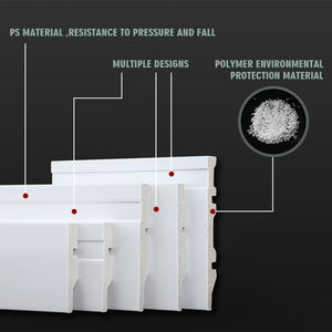 Panel de Pared Decorativo de Poliestireno PS Blanco Moderno, Diseño Cóncavo-Convexo, Certificado CE, Fácil Instalación para Viviendas - Product Image 5