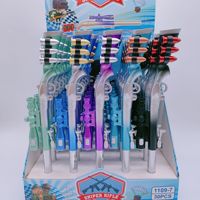 Nouveau stylo créatif en métal en forme d'avion, stylo à encre gel neutre, avion de chasse, hélicoptère, stylo à eau pour étudiants, vente en gros