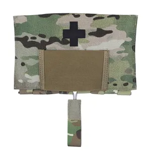 KRYDEX Custom Rip-away Travel Trauma Survival First Aid Kit Emergency Rescue Tactical Medical Pouch Bag