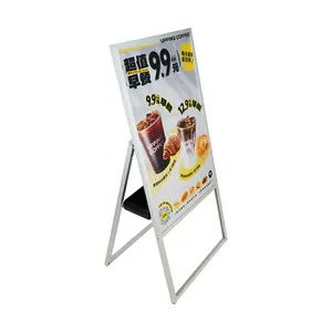 a frame open sign a2 aluminum poster stand stand for advertising promotion and exhibition
