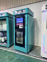 Máquina Expendedora de Agua Purificada 24H, Dispensador de Agua Mineral Purificada para Beber Directamente, Kiosco de Recarga de Agua