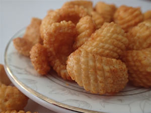 ขนมชิปอาหารทะเลอาหารป่องรสเผ็ดกรอบขนมปลาหมึกแครกเกอร์ข้าวกระเป๋าจีนบรรจุภัณฑ์ข้าวอบห่อสาหร่ายทะเล - Product Image 4