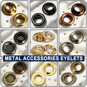 Œillets métalliques avec rondelles noirs, argentés, roses, or clair brillant – Kit de pose manuel pour cuir, ceintures, chaussures et artisanat - Product Image 5