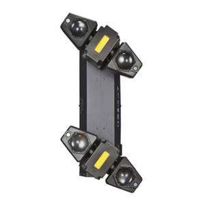 Nouveau produit double axe 4 bras hélicoptère secouant la tête lumière LED faisceau teinture lumière stroboscopique KTV bar DJ scène lumière laser - Product Image 3