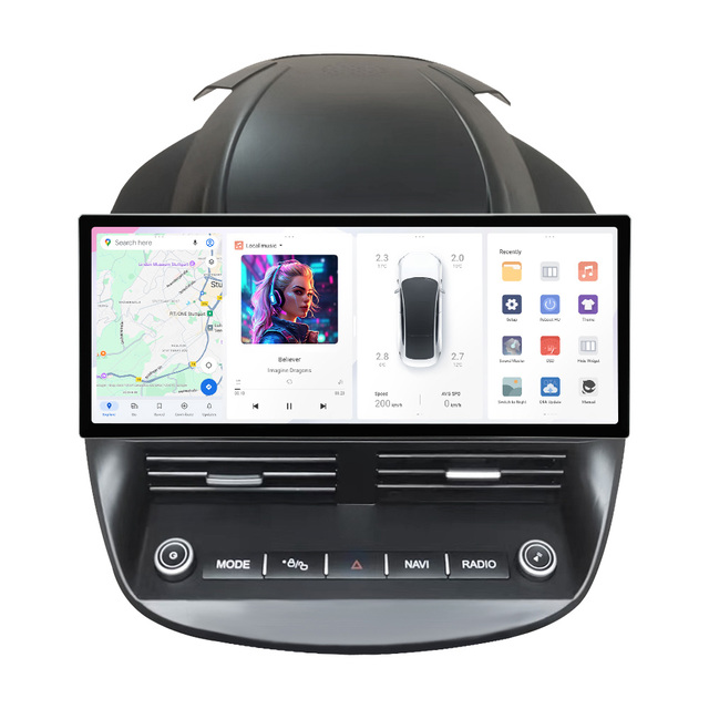 DUDUAUTO OS3.6 DUDU7/6/5 12.3inch Car Radio Multimedia Player GPS Navigation Head Unit for Ford KUGA C-max Escape 2013 - 2018