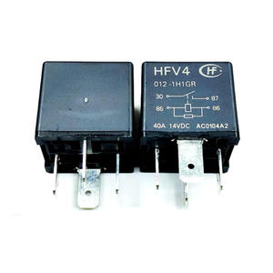 Relais DIP à 4 broches HFV4 012 pour électromagnétisme, courant continu, relais HFV4 012-1H1GR - Product Image 1