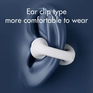 Produk promosi kustom anting konduksi tulang telinga earphone nirkabel headphone olahraga earbud