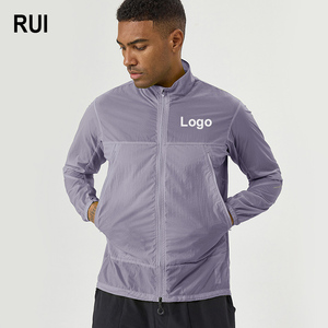 RUIQUWIN <b>Summer</b> <b>Men's</b> UV Protection Outdoor Coat Lightweight Quick Dry Breathable Sweat Wicking Sports <b>Jacket</b> for Hiking Camping - Product Image 1