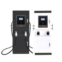 Pengisi Daya EV Lida DC Baru dengan Penyimpanan Baterai 120kW-180kW Stasiun Pengisian Cepat Dual Gun untuk Penggunaan Komersial OCPP 1.6