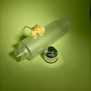 <strong>Manufacturer</strong> Custom Flip <strong>Top</strong> Cap Frosted Plastic Pet Bottle Face Skincare Bottles for <strong>Cosmetics</strong> Packaging - Product Image 5
