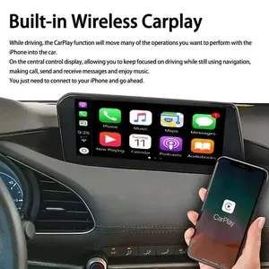 Pantalla <span class=keywords><strong>Android</strong></span> 14 de 10.25 Pulgadas para <span class=keywords><strong>Mazda</strong></span> <span class=keywords><strong>Cx</strong></span>-<span class=keywords><strong>30</strong></span> Cx30 2020 2021 Reproductor Multimedia de Video Radio para <span class=keywords><strong>Auto</strong></span> CarPlay GPS Navegación Sistema Dual - Product Image 2