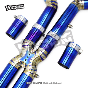 OEM Valvetronic <span class=keywords><strong>Escape</strong></span> Catback para BMW F95 X5M F96 X6M 4.4TT 2020-2024 Sistema <span class=keywords><strong>de</strong></span> tubo <span class=keywords><strong>de</strong></span> <span class=keywords><strong>escape</strong></span> con silenciador deportivo con válvula <span class=keywords><strong>de</strong></span> titanio - Product Image 3