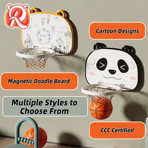 Ruixinqi Bear <span class=keywords><strong>Panier</strong></span> <span class=keywords><strong>de</strong></span> <span class=keywords><strong>basket</strong></span> mural d'intérieur pour enfants, jeu <span class=keywords><strong>de</strong></span> tir avec tableau <span class=keywords><strong>de</strong></span> <span class=keywords><strong>dessin</strong></span>, 43x6x33cm, durable - Product Image 2