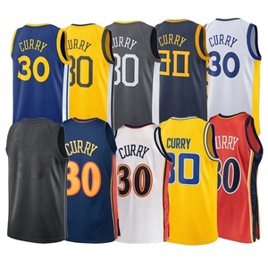 Camiseta <span class=keywords><strong>de</strong></span> baloncesto <span class=keywords><strong>de</strong></span> Stephen Curry, <span class=keywords><strong>camisa</strong></span> cosida, color dorado, n. ° 30 - Product Image 2