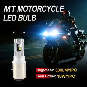 Ampoule de phare LED pour moto BA20D S2 H6, lampe avant pour scooter, moto, <span class=keywords><strong>Honda</strong></span> CG125, Yamaha YBR125, Vespa LX - Product Image 1