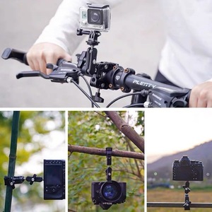 Support multifonctionnel puissant en alliage d'aluminium pour caméra d'action et téléphone, utilisation en extérieur - Product Image 2