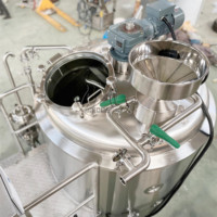 Système de brassage de café froid de Machine de brassage froide Nitro commerciale 500L SUS304 avec vestes de refroidissement et agitateur