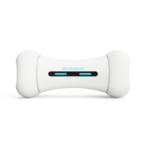 Jouet interactif intelligent pour chien Cheerble, moderne et tendance, contrôlé par application, en forme d'os, écologique et durable, en PC. - Product Image 1