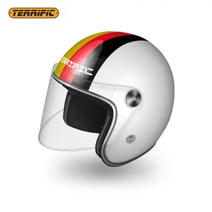 2023赛车摩托车开脸玻璃纤维头盔自行车头盔摩托车头盔