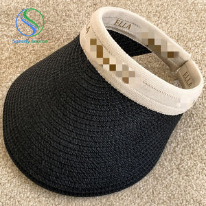 Chapeau d'été pour adultes en polyester/coton, réglable, anti-UV, à large bord, pour le sport, la pêche, le cyclisme, couvrant le visage - Product Image 1