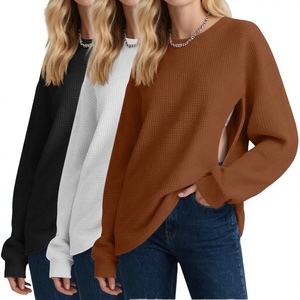 JAC22 DZ54182 Collection Printemps-Été Sweat-shirt à manches courtes zippé pour femme, imprimé, tricoté, avec logo sur le devant, coupe oversize - Product Image 2