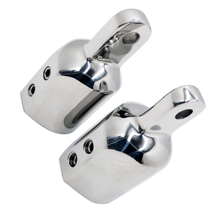 Capuchon d'extrémité de bôme de bateau en acier inoxydable marin robuste, poli miroir, anticorrosion, résistant à la rouille, 22 mm, neuf - Product Image 3