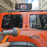 Équipement d'aventure, réservoir d'eau portable pressurisé 4x4, douche de camping, capacité 24L, batterie au lithium, fournisseur B2B pour Prado