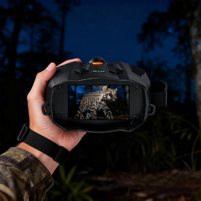 Long Range Night Vision Googles Scope 10X Digital Zoom Microscope Camera Super High Resolution Infrared Night Vision Binoculars