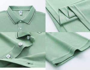 En stock 100% polyester recyclé 160g Tissu perlé en polyester utilisé pour les polos Confortable et respirant - Product Image 2