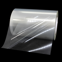 Transparent PP Effacer Étiquette Auto-Adhésif Papier BOPP Polyéthylène Autocollant Stock PP Étiquette Papier Jumbo Rouleaux