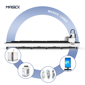 Mklaser 6020 1500W 3000W Fiber Lasersnijmachine Gesneden Verschillende Metalen Plaat - Product Image 3