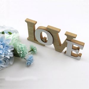 Lettres en bois élégantes personnalisables, décoration alphabétique unique pour événements et aménagement intérieur, dropshipping - Product Image 3