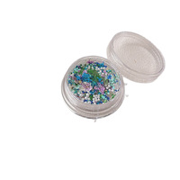Accessoires de résine pour nail art : fleurs séchées, pétales de peinture à l'huile style Monet, petites fleurs d'inspiration japonaise, assortiment DIY