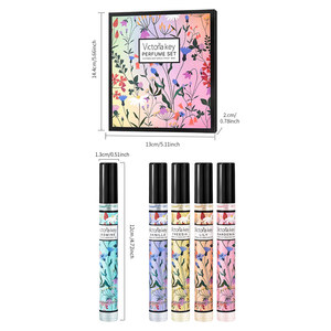 Coffret de parfum Floral Mist pour femmes, vaporisateur 10 ml, parfum pour le corps, mini eau de toilette, rafraîchissement quotidien, cadeau moderne MengMei - Product Image 6